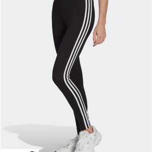 Adidas 3 stripe tights